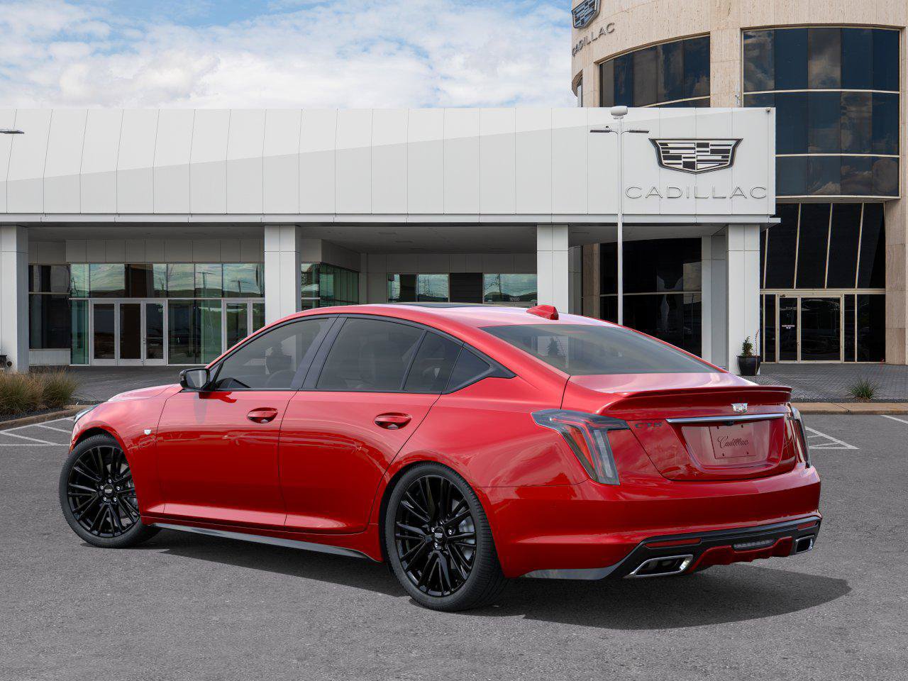 New 2026 Cadillac CT5 Sport w/ LPO, ONYX Package RWD image 3