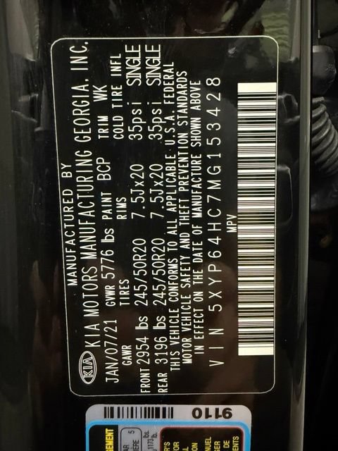 Used 2021 Kia Telluride S FWD image 32