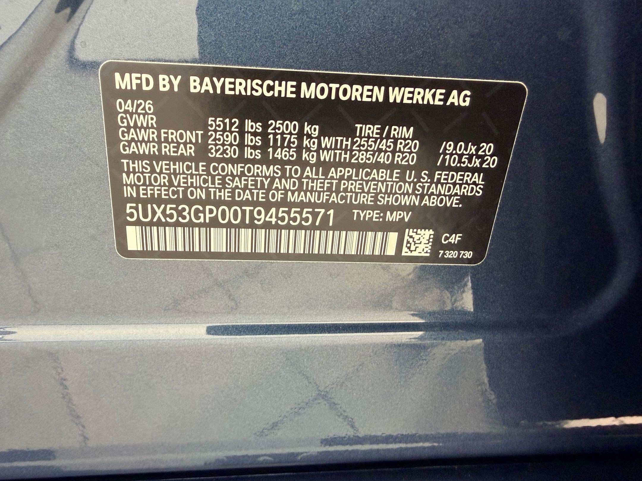 New 2026 BMW X3 xDrive30i w/ M Sport Package AWD/4WD image 19