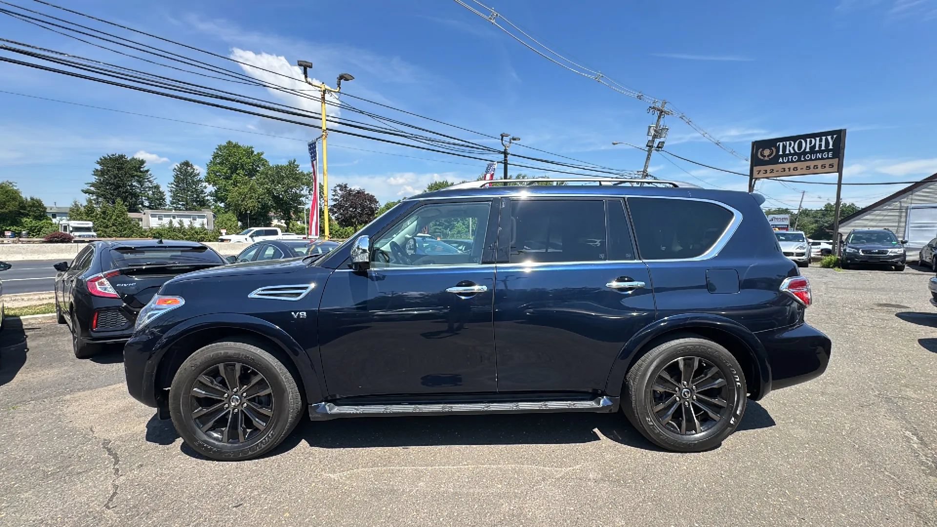 Used 2019 Nissan Armada Platinum w/ Interior Lighting Package AWD/4WD image 8