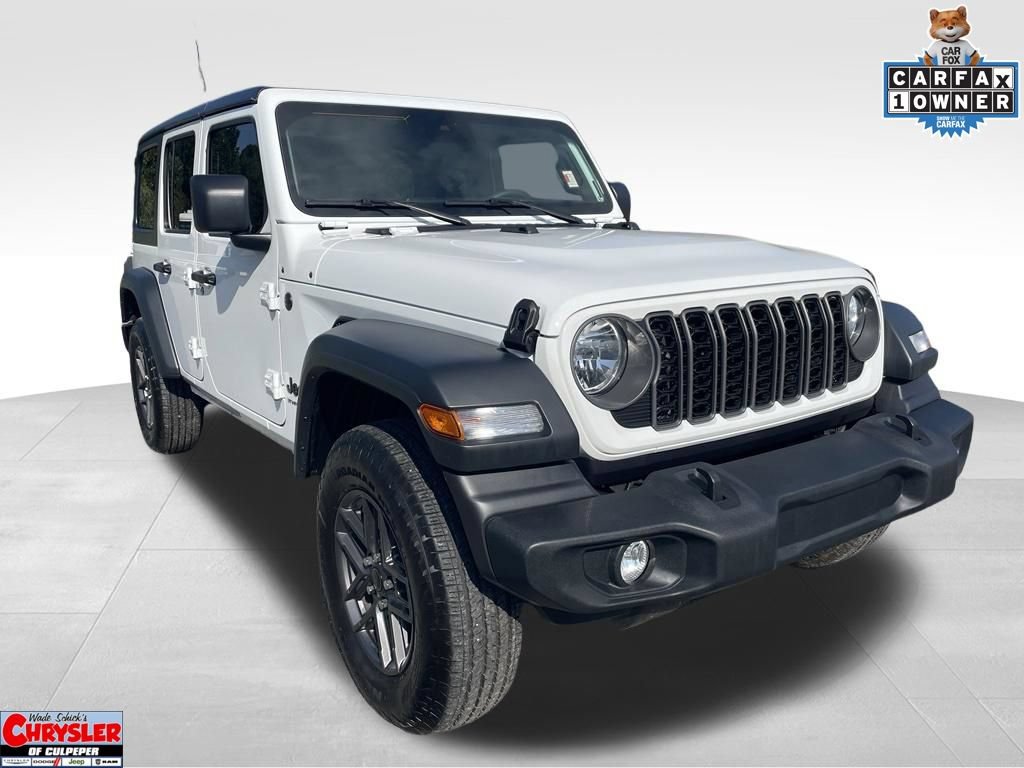 Used 2025 Jeep Wrangler Unlimited Sport AWD/4WD image 1
