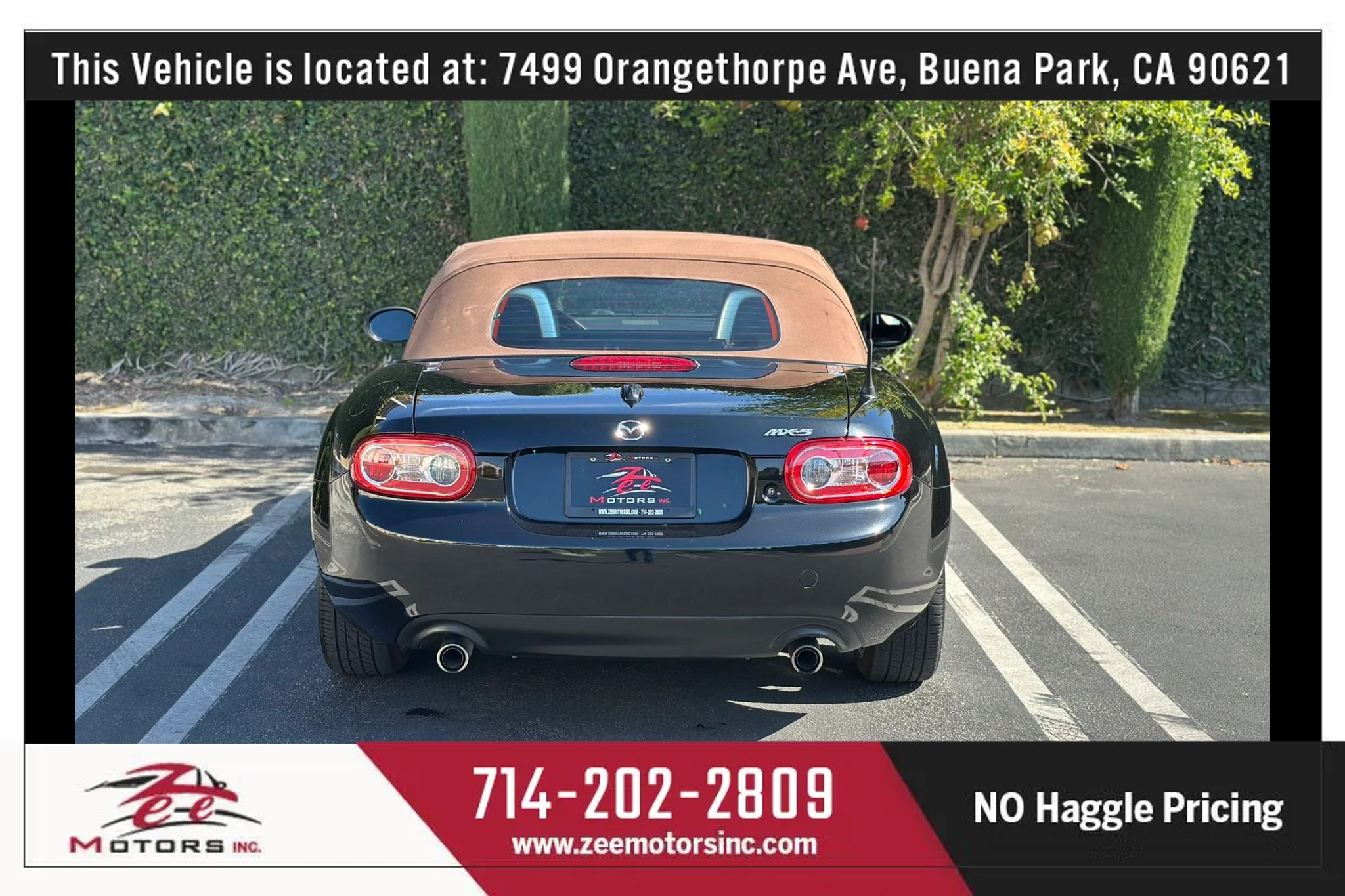 Used 2015 MAZDA MX-5 Miata Grand Touring w/ Premium Package RWD image 8