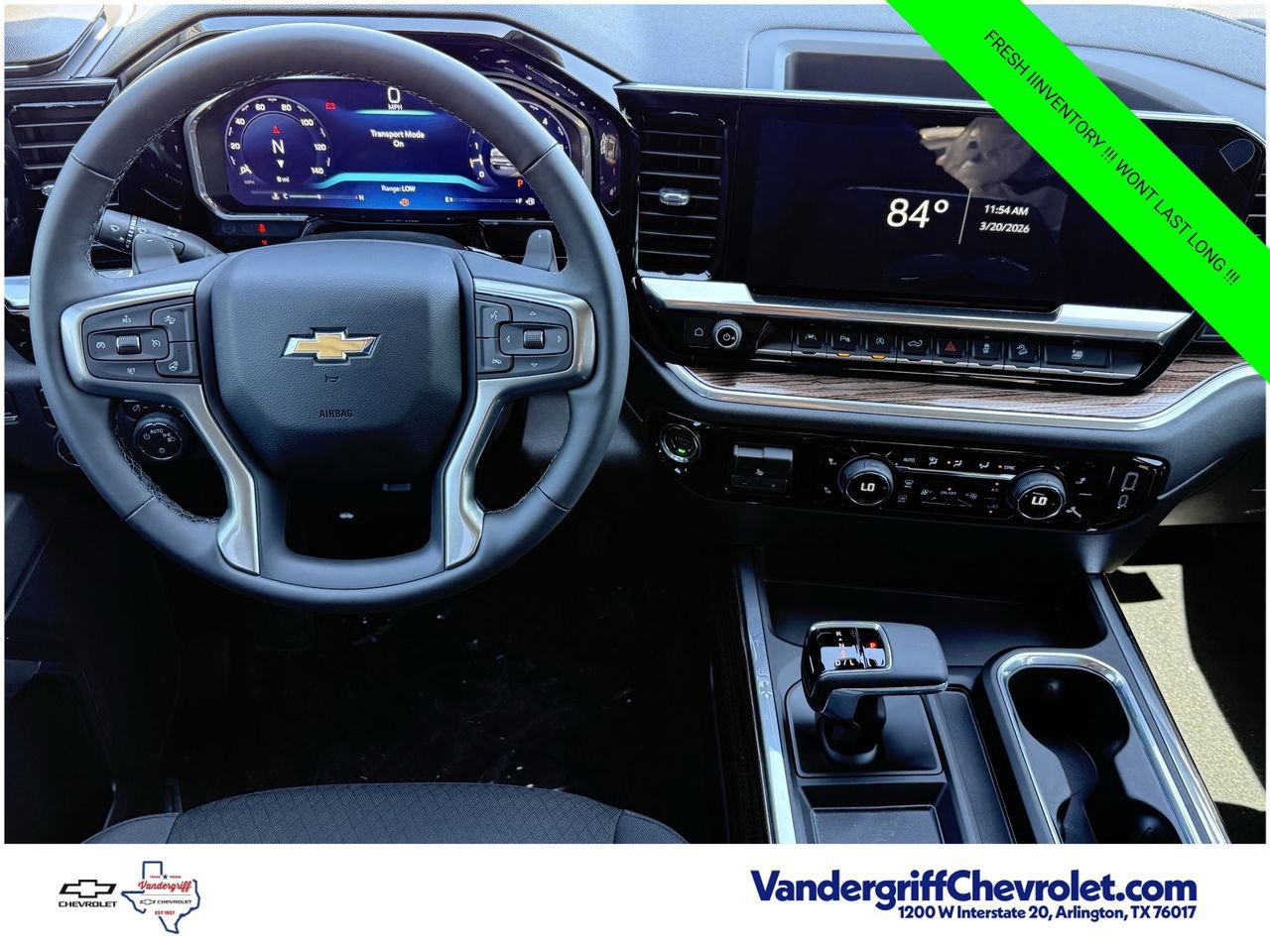 New 2026 Chevrolet Silverado 1500 LT w/ Texas Edition Plus AWD/4WD image 11