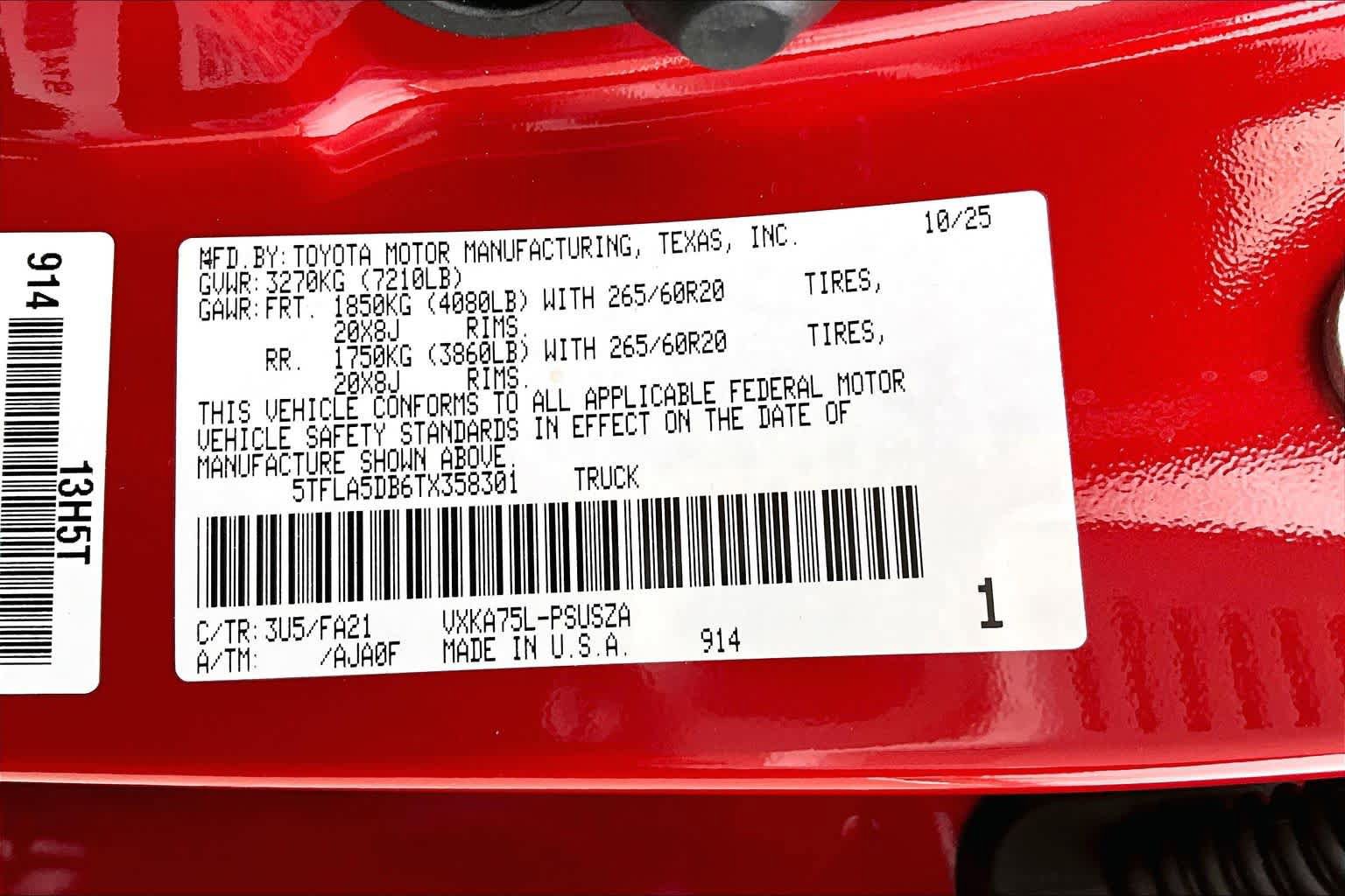 New 2026 Toyota Tundra SR5 image 18