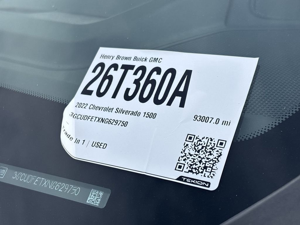 Used 2022 Chevrolet Silverado 1500 LT Trail Boss w/ LT Trail Boss Premium Package image 34