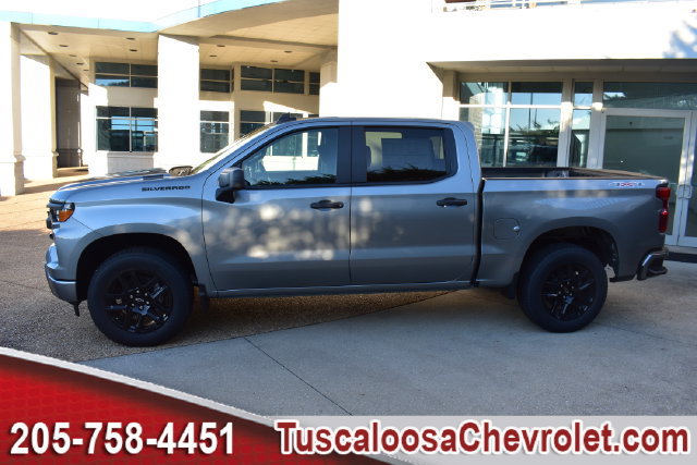 New 2026 Chevrolet Silverado 1500 Custom w/ LPO, Dark Essentials Package AWD/4WD image 6