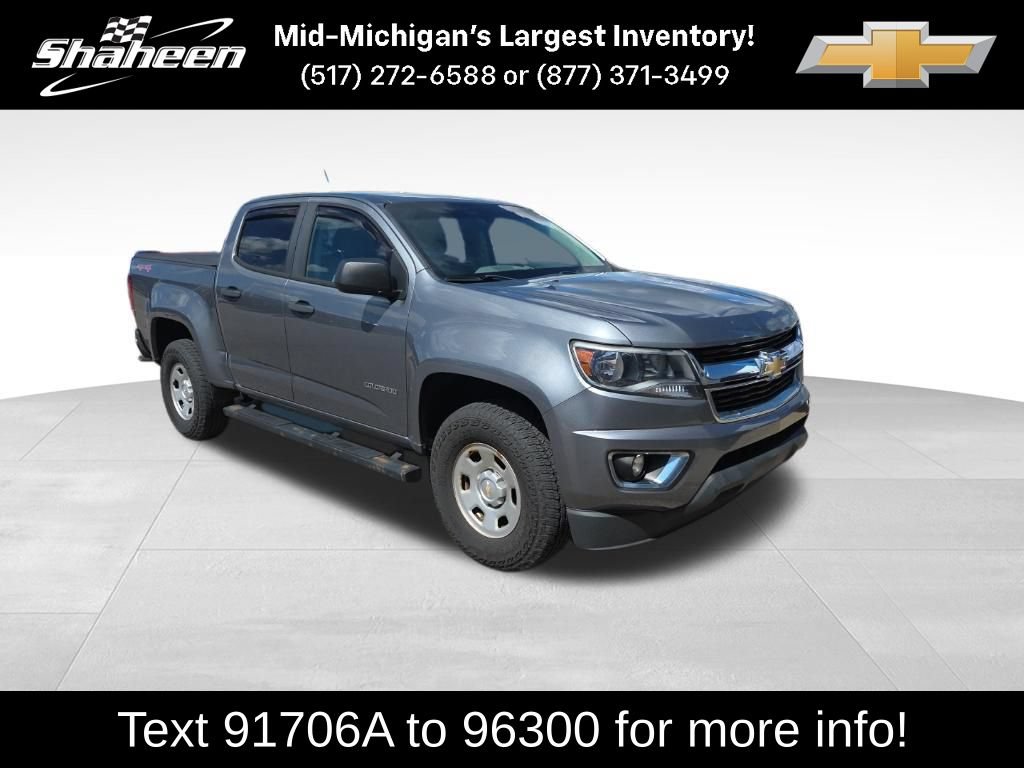 Used 2018 Chevrolet Colorado W/T w/ WT Convenience Package AWD/4WD image 1