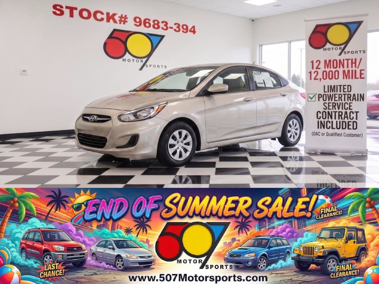 Used 2016 Hyundai Accent SE