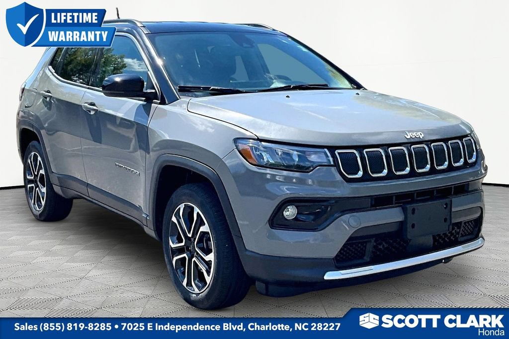 Used 2022 Jeep Compass Limited AWD/4WD image 1