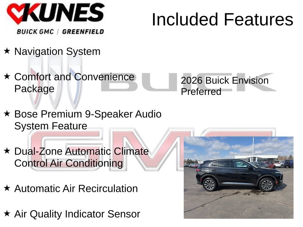 New 2026 Buick Envision Preferred image 3
