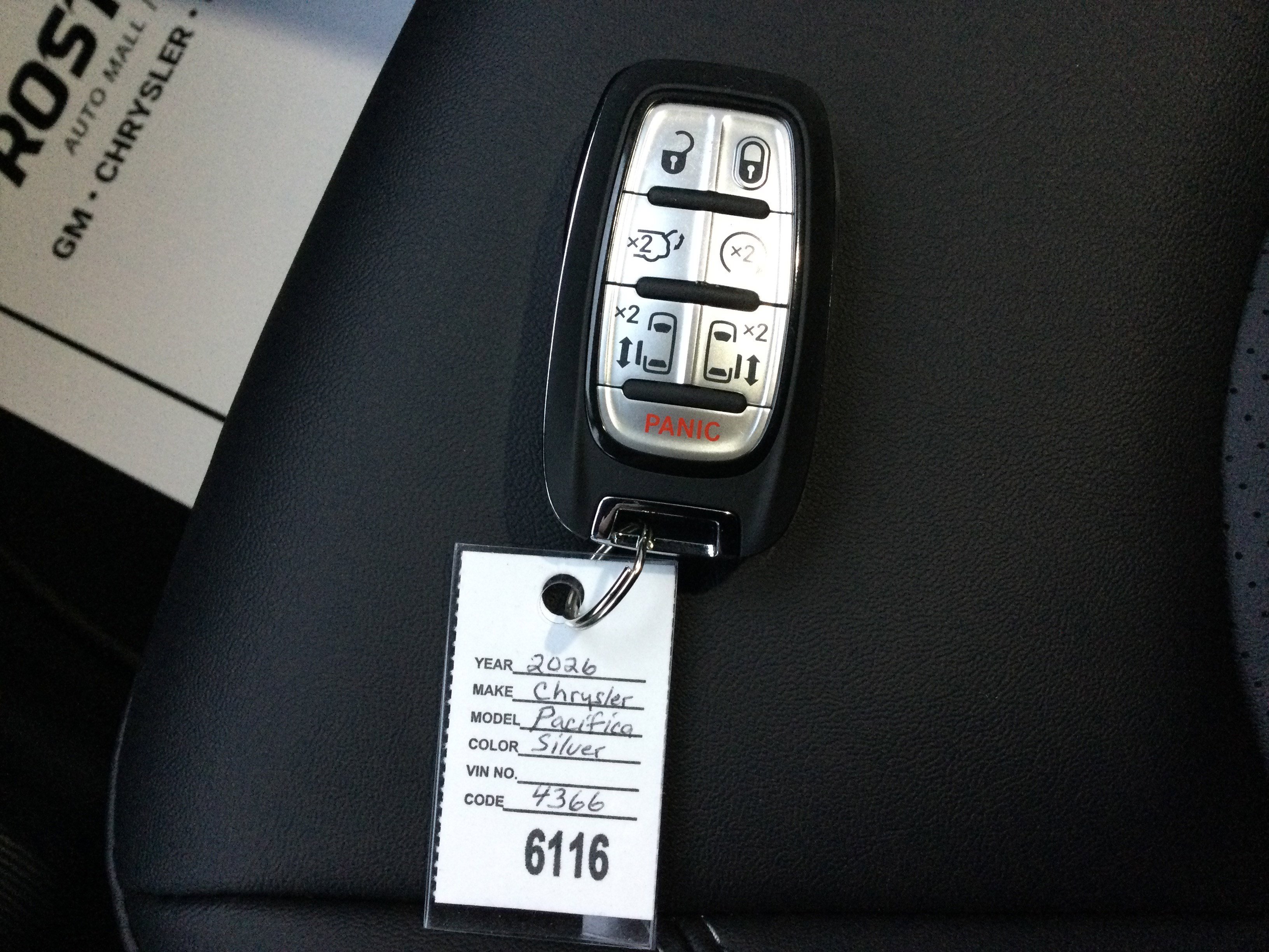 New 2026 Chrysler Pacifica Select image 20