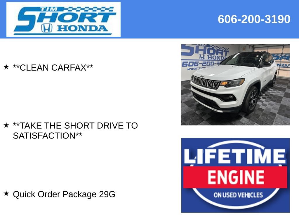 Used 2025 Jeep Compass Limited AWD/4WD image 5