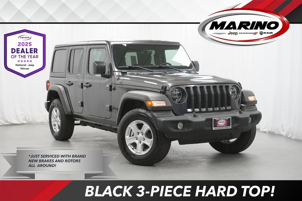Certified 2022 Jeep Wrangler Unlimited Sport