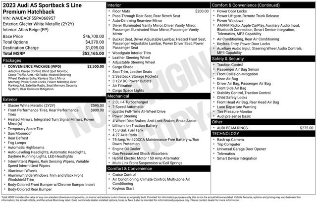 Used 2023 Audi A5 2.0T Premium w/ Convenience Package image 9