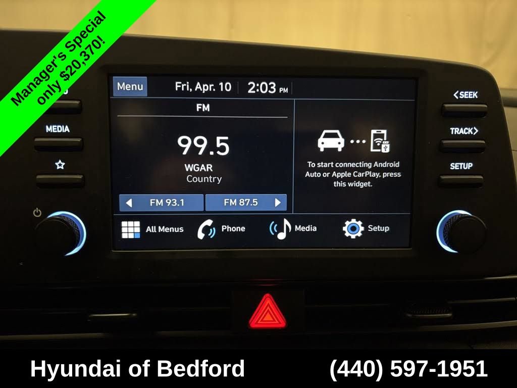 Certified 2026 Hyundai Elantra Sport w/ Cargo Package FWD image 13