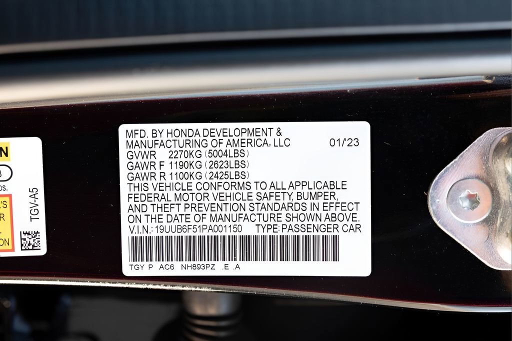 Used 2023 Acura TLX SH-AWD w/ A-SPEC Pkg image 93
