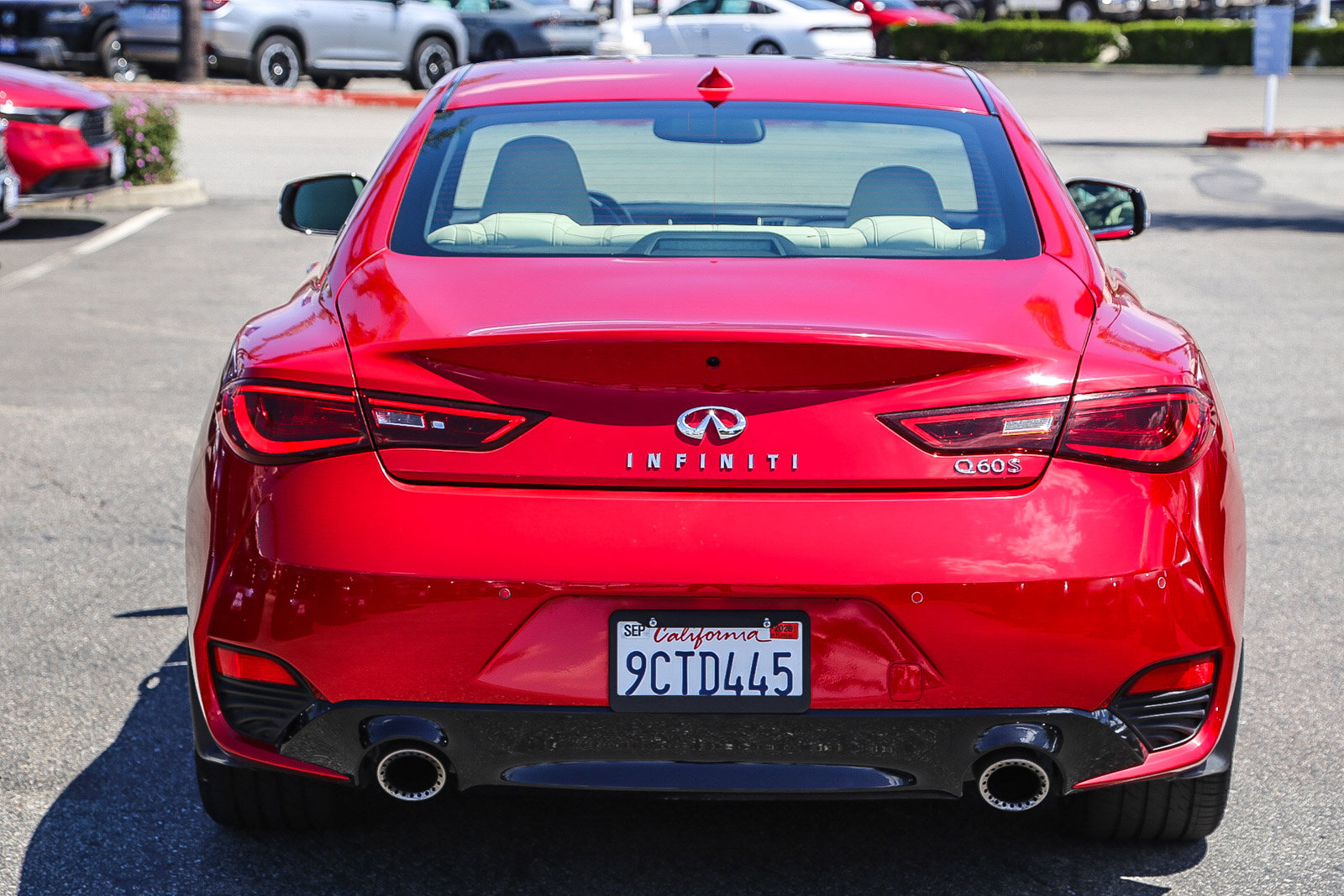 Used 2022 INFINITI Q60 Red Sport 400 w/ Cargo Package RWD image 8