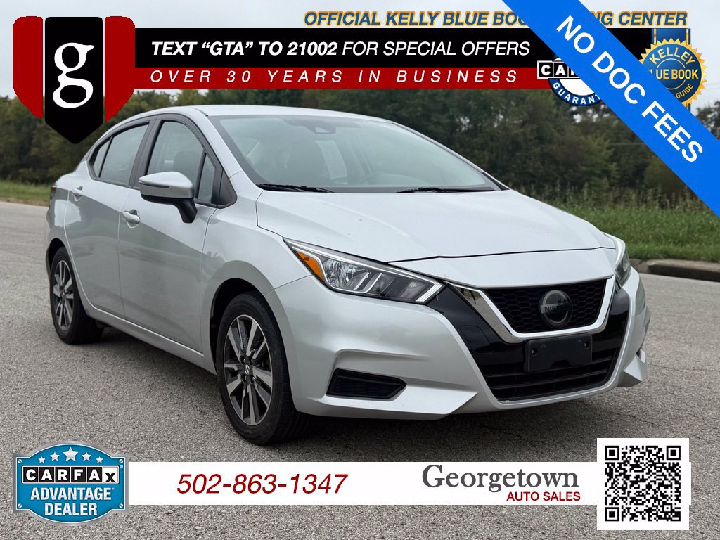 Used 2021 Nissan Versa SV FWD image 1