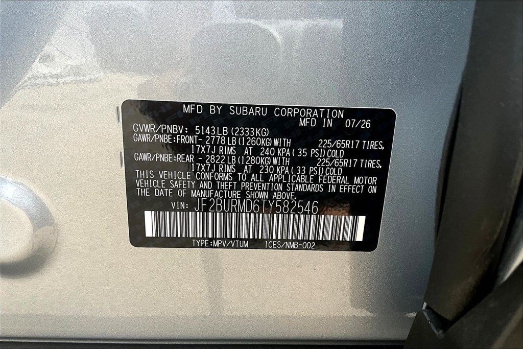 New 2026 Subaru Outback Wilderness AWD/4WD image 8