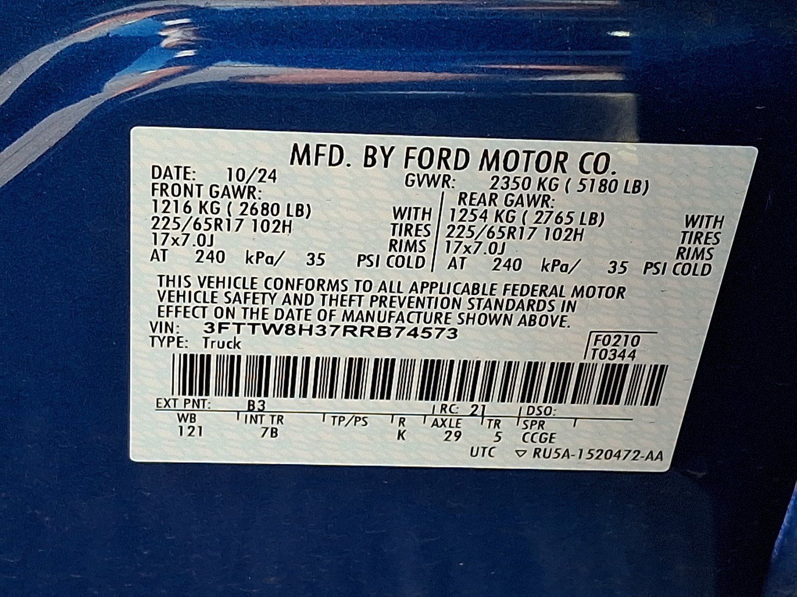 Certified 2024 Ford Maverick XLT w/ XLT Luxury Package FWD image 26