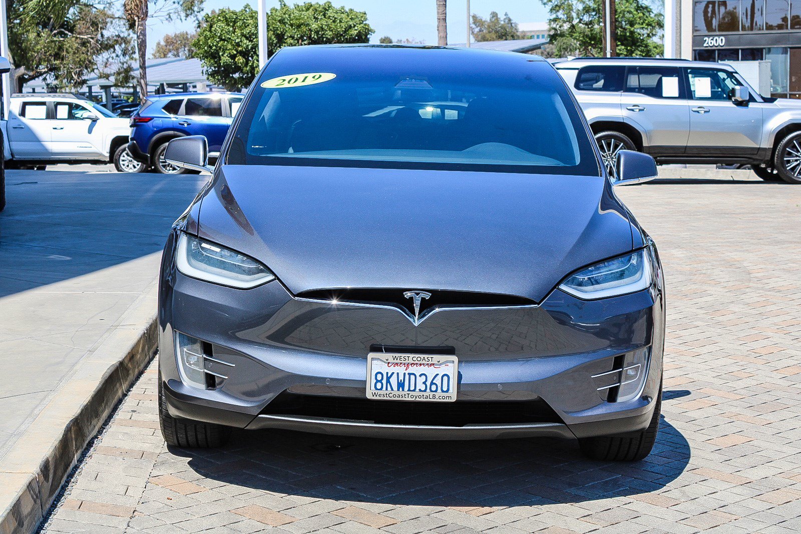 Used 2019 Tesla Model X 100D AWD/4WD image 2