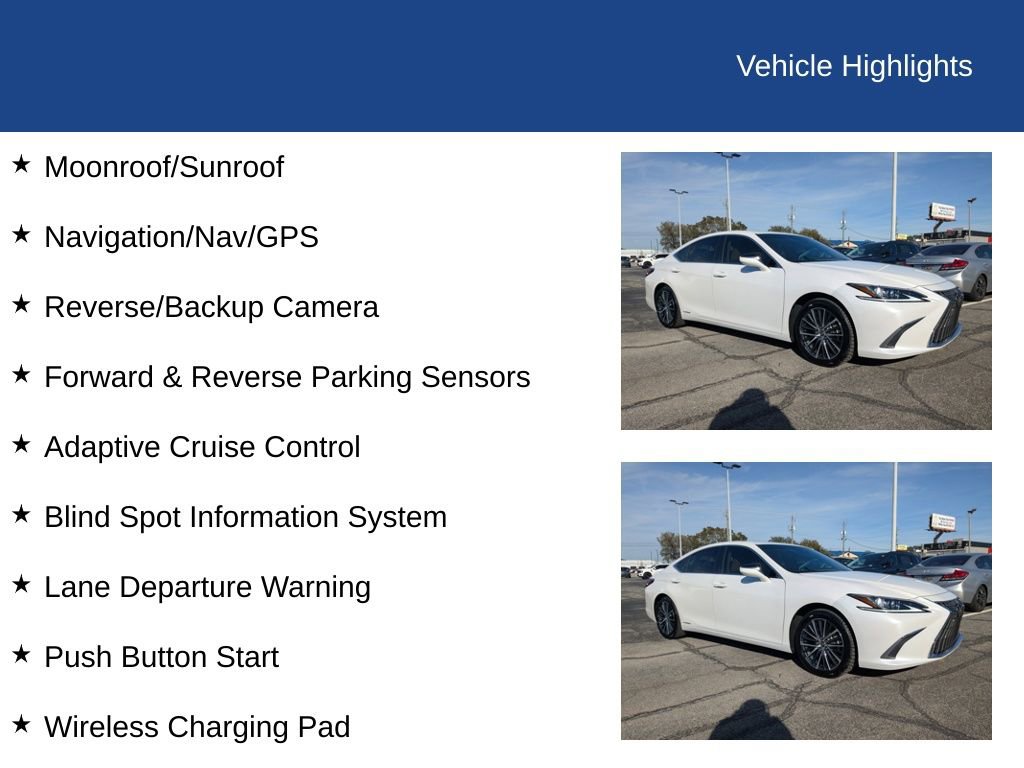 Used 2022 Lexus ES 300h w/ Premium Package image 31