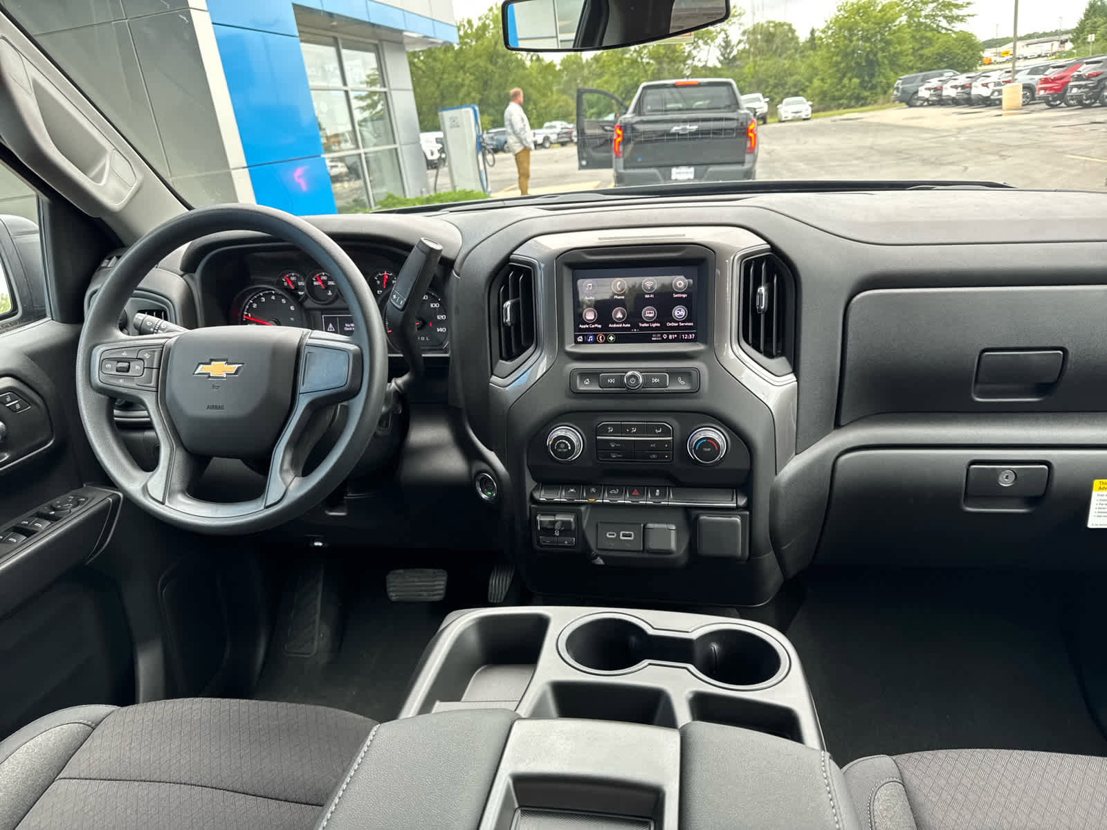 New 2026 Chevrolet Silverado 1500 Custom w/ Turbomax Blackout Package image 6