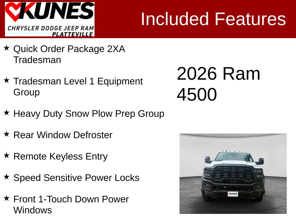 New 2026 RAM 4500 Tradesman AWD/4WD image 2