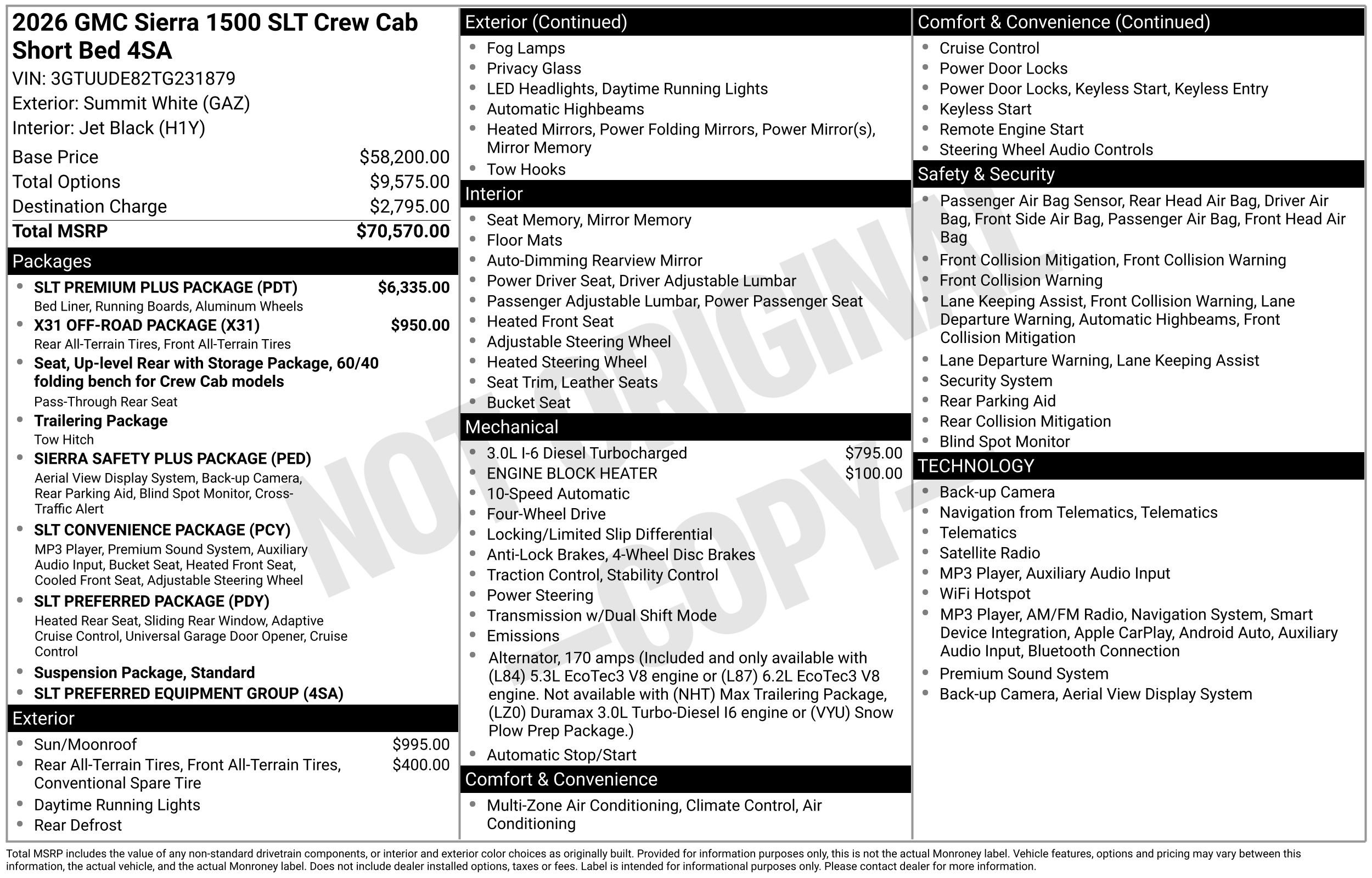 Used 2026 GMC Sierra 1500 SLT w/ SLT Premium Plus Package AWD/4WD video 2