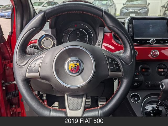 Used 2019 FIAT 500 Abarth w/ Popular Equipment Package FWD image 16