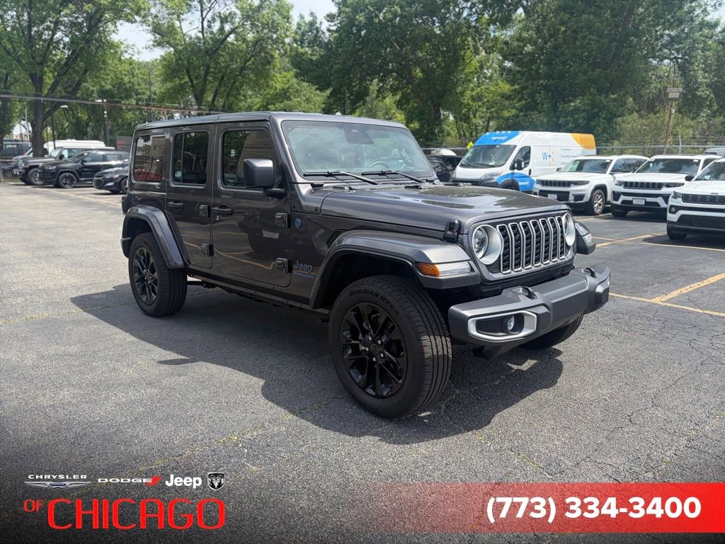 Certified 2025 Jeep Wrangler Unlimited Sahara w/ Safety Group AWD/4WD image 1