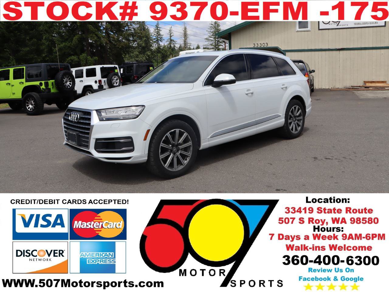 Used 2017 Audi Q7 3.0T Premium Plus w/ Premium Plus Package AWD/4WD image 3
