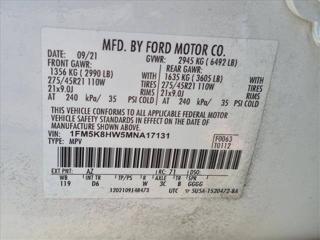 Used 2021 Ford Explorer Platinum AWD/4WD image 23