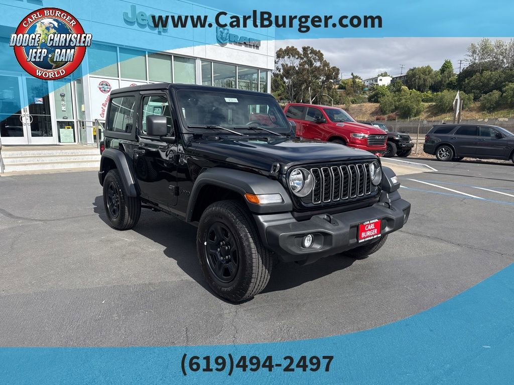 Used 2025 Jeep Wrangler Sport image 1