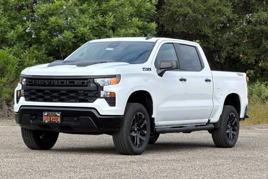 New 2026 Chevrolet Silverado 1500 Custom Trail Boss w/ Turbomax Blackout Package AWD/4WD image 8
