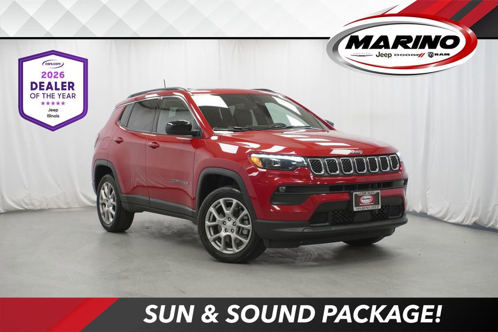 Used 2023 Jeep Compass Latitude w/ Sun and Sound Group AWD/4WD image 1