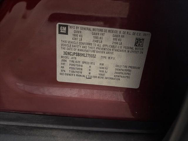 Used 2017 Chevrolet Trax LT w/ LT Convenience Package image 25