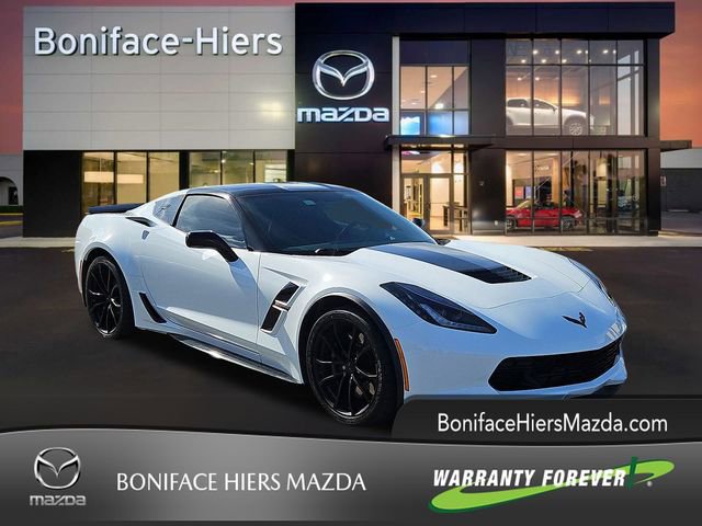 Used 2017 Chevrolet Corvette Grand Sport w/ Carbon Flash Badge Package image 1