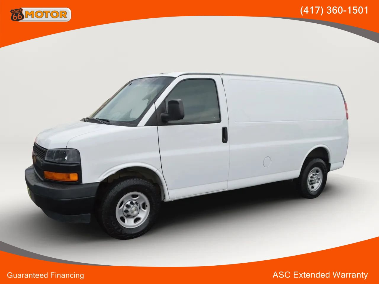 Used 2021 Chevrolet Express 2500 Regular Van 3D w/ Driver Convenience Package image 1