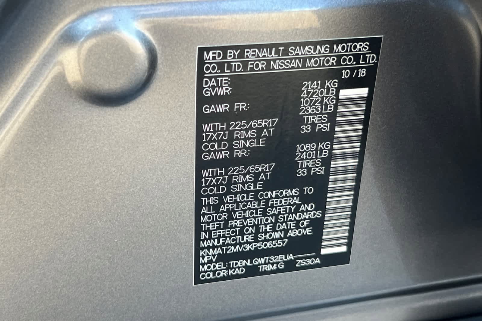 Used 2019 Nissan Rogue SV AWD/4WD image 34