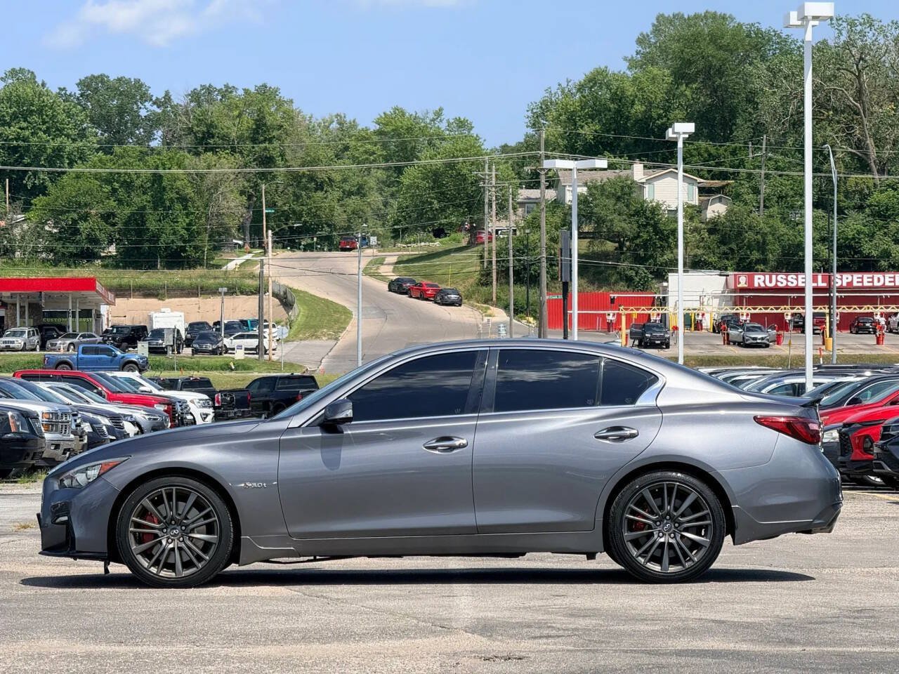 Used 2018 INFINITI Q50 Red Sport 400 w/ Proactive Package AWD/4WD image 5