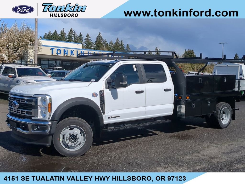 New 2024 Ford F450 XL w/ Snow Plow Prep Package AWD/4WD image 1