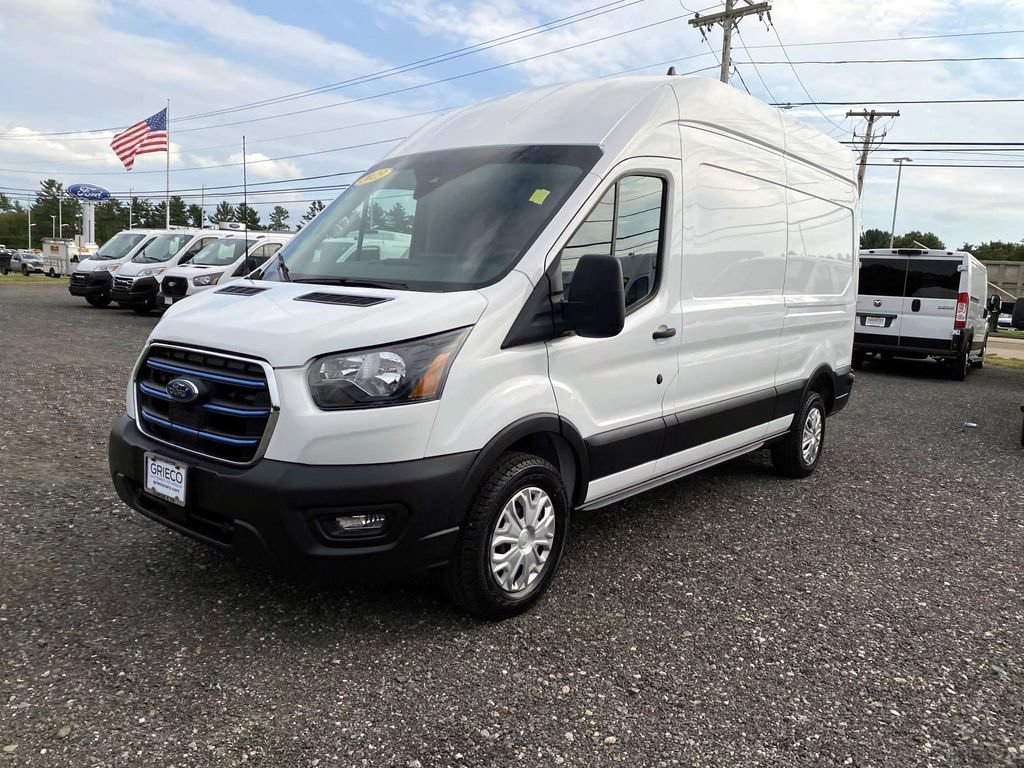 Used 2023 Ford E-Transit 148 High Roof w/ Load Area Protection Package RWD image 8