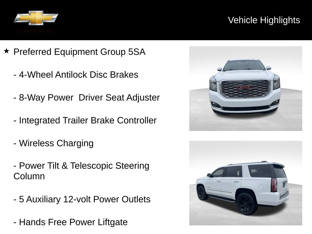 Used 2018 GMC Yukon Denali w/ Open Road Package AWD/4WD image 19