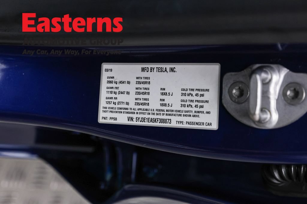 Used 2019 Tesla Model 3 Standard Range RWD image 29