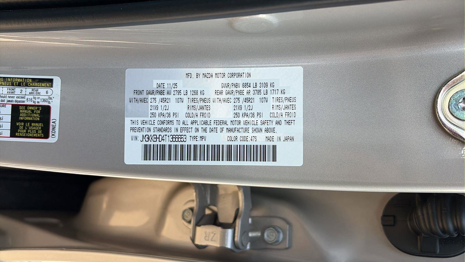 New 2026 MAZDA CX-90 3.3 Turbo w/ Preferred Package image 41