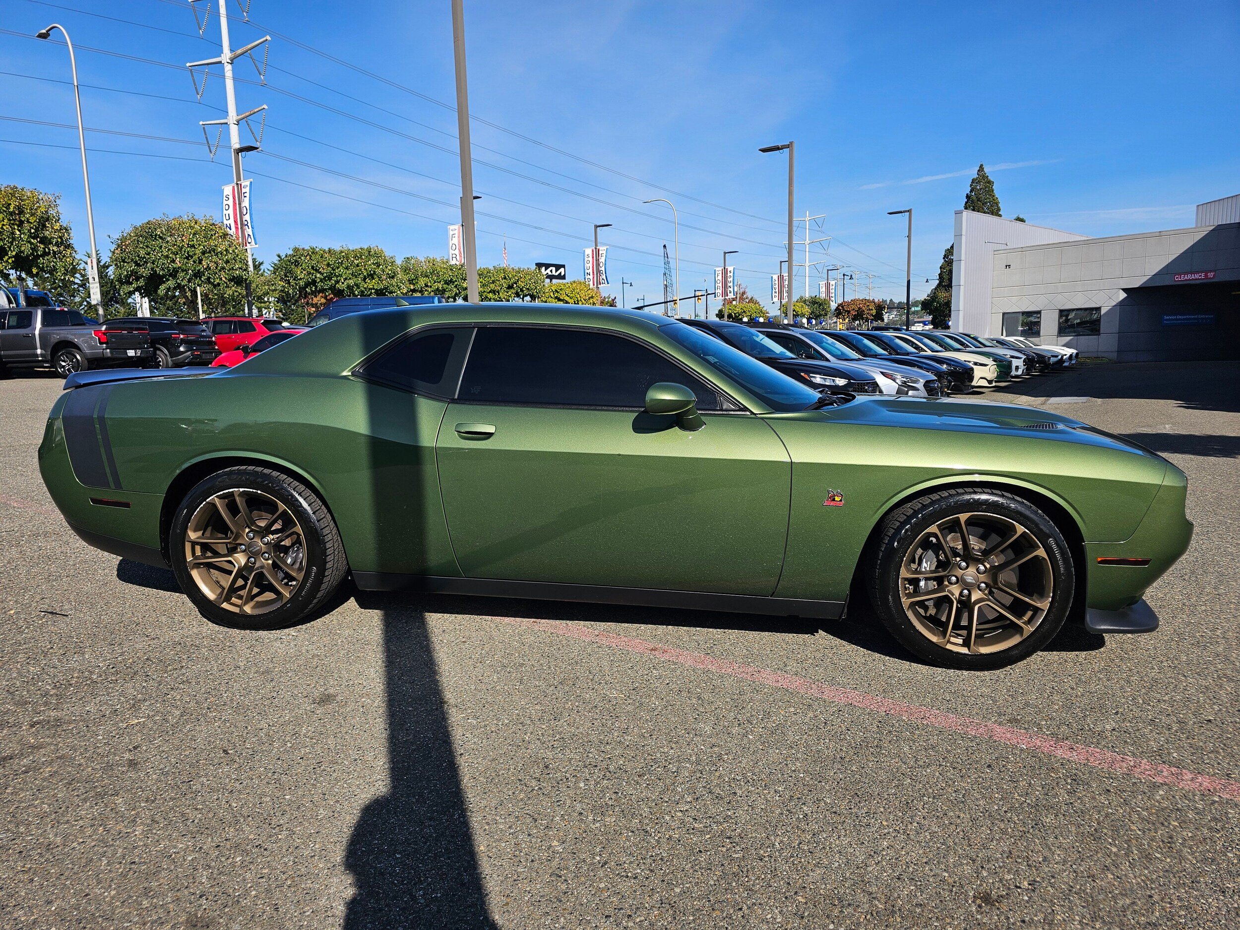 Used 2021 Dodge Challenger R/T Scat Pack w/ Dynamics Package RWD image 4