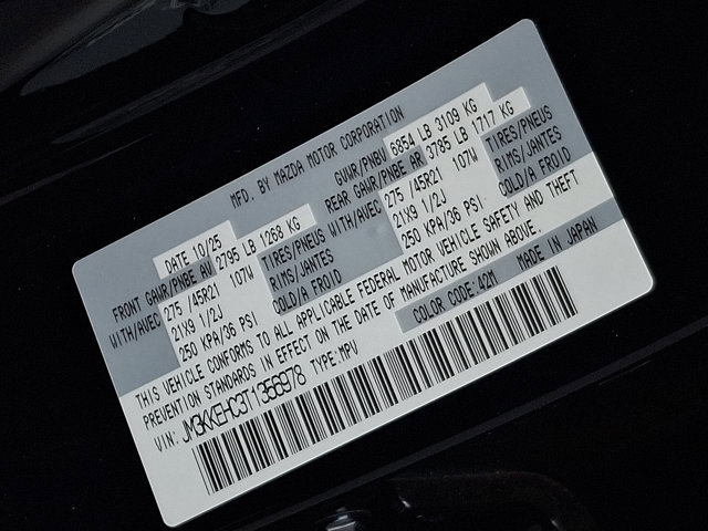 New 2026 MAZDA CX-90 3.3 Turbo S w/ Premium Plus image 25