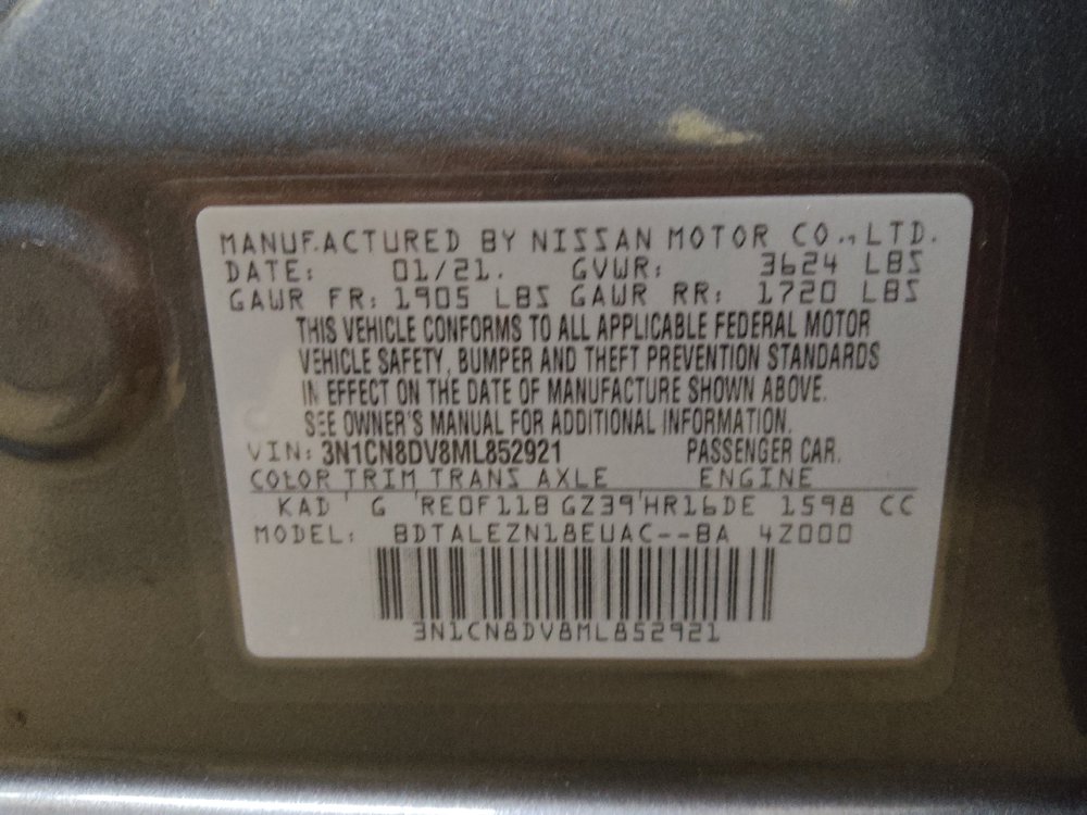 Used 2021 Nissan Versa S FWD image 33
