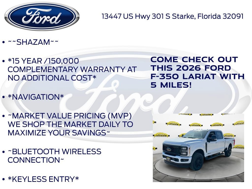 New 2026 Ford F350 Lariat AWD/4WD image 5